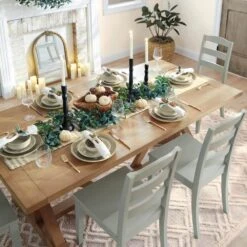 6.5 Ft. Olive Indoor Unlit Artificial Christmas Garland -Holiday Glow Store nearly natural christmas garland 4284 e1 1000