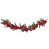 6 Ft. Holiday Artificial Hydrangea Garland -Holiday Glow Store nearly natural christmas garland 4663 64 1000