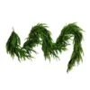 10 Ft. Artificial Real Touch Norfolk Island Pine Garland With Natural Look 2 10 Ft. Artificial Real Touch Norfolk Island Pine Garland With Natural Look -Holiday Glow Store nearly natural christmas garland w1402 64 1000