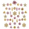 Holiday Deluxe 4.5 In. Multicolor Shatterproof Assorted Ornaments (70-Pack) -Holiday Glow Store nearly natural christmas ornament sets d1044 64 1000