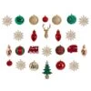 Holiday Deluxe 3.5 In. Multicolor Shatterproof Assorted Ornaments (25-Pack) 2 Holiday Deluxe 3.5 In. Multicolor Shatterproof Assorted Ornaments (25-Pack) -Holiday Glow Store nearly natural christmas ornament sets d1046 64 1000