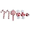 7 In. Shatterproof Assorted Candy Cane Holiday Christmas Deluxe Ornament (6-Pack) 1 7 In. Shatterproof Assorted Candy Cane Holiday Christmas Deluxe Ornament (6-Pack) -Holiday Glow Store nearly natural christmas ornament sets d1050 64 1000