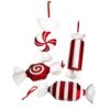 12 In. Shatterproof Jumbo Assorted Candy Holiday Christmas Deluxe Ornament Set (4-Pack) -Holiday Glow Store nearly natural christmas ornament sets d1051 64 1000