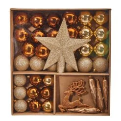 Shatterproof Holiday Christmas Lux Ornament Set With Re-Useable Storage Container (40-Pack) 9 Shatterproof Holiday Christmas Lux Ornament Set With Re-Useable Storage Container (40-Pack) -Holiday Glow Store nearly natural christmas ornament sets d1054 gl 1f 1000