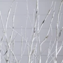 2 Ft. Pre-Lit Artificial White Birch Centerpiece With 84-LED Lights -Holiday Glow Store nearly natural christmas tabletop trees t5353 44 1000