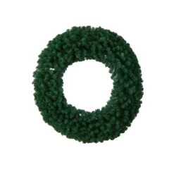 48 In. Prelit LED Artificial Christmas Wreath With 714 Bendable Branches And 200 Warm White LED Lights -Holiday Glow Store nearly natural christmas wreaths w1308 1f 1000