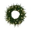 24 In. Pre-Lit Luxembourg Pine Artificial Christmas Wreath With 35-Multicolored Traditional Bulb LED Lights 1 24 In. Pre-Lit Luxembourg Pine Artificial Christmas Wreath With 35-Multicolored Traditional Bulb LED Lights -Holiday Glow Store nearly natural christmas wreaths w1383 64 1000