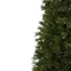 7.5 Ft. Cashmere Slim Artificial Christmas Tree With Clear Lights -Holiday Glow Store nearly natural pre lit christmas trees 5378 1f 1000