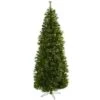 7.5 Ft. Cashmere Slim Artificial Christmas Tree With Clear Lights -Holiday Glow Store nearly natural pre lit christmas trees 5378 64 1000