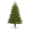 5 Ft. Pre-lit Cambridge Fir Artificial Christmas Tree With 300 Clear Warm Multi-Function LED Lights -Holiday Glow Store nearly natural pre lit christmas trees t1478 64 1000