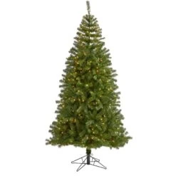 7 Ft. Pre-Lit Springfield Artificial Christmas Tree With 400 Warm Clear Lights