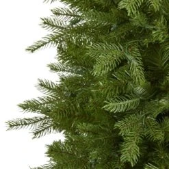 6 Ft. Pre-Lit Vienna Fir Artificial Christmas Tree With 400 Warm White Lights -Holiday Glow Store nearly natural pre lit christmas trees t1485 1f 1000