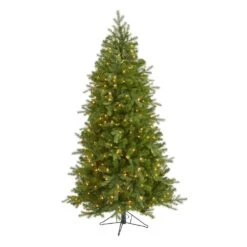 6 Ft. Pre-Lit Vienna Fir Artificial Christmas Tree With 400 Warm White Lights