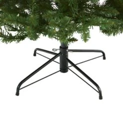 7.5 Ft. Pre-Lit Green Valley Fir Artificial Christmas Tree With 500 Clear LED Lights 13 7.5 Ft. Pre-Lit Green Valley Fir Artificial Christmas Tree With 500 Clear LED Lights -Holiday Glow Store nearly natural pre lit christmas trees t1608 44 1000