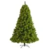 7.5 Ft. Green Pre-Lit Scotch Pine Artificial Christmas Tree With 550 Clear LED Lights