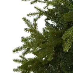 7 Ft. Pre-Lit Belgium Fir Natural Look Artificial Christmas Tree With 500 Clear LED Lights 12 7 Ft. Pre-Lit Belgium Fir Natural Look Artificial Christmas Tree With 500 Clear LED Lights -Holiday Glow Store nearly natural pre lit christmas trees t1646 1f 1000