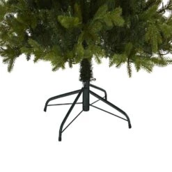 7 Ft. Pre-Lit Belgium Fir Natural Look Artificial Christmas Tree With 500 Clear LED Lights 13 7 Ft. Pre-Lit Belgium Fir Natural Look Artificial Christmas Tree With 500 Clear LED Lights -Holiday Glow Store nearly natural pre lit christmas trees t1646 44 1000