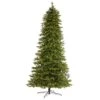 10 Ft. Pre-Lit Belgium Fir Natural LookArtificial Christmas Tree With 1050 Clear LED Lights