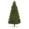 7.5 Ft. Pre-Lit Rocky Mountain Spruce Artificial Christmas Tree With Pine Cones And 400 Clear LED Lights 1 7.5 Ft. Pre-Lit Rocky Mountain Spruce Artificial Christmas Tree With Pine Cones And 400 Clear LED Lights -Holiday Glow Store nearly natural pre lit christmas trees t1777 64 1000