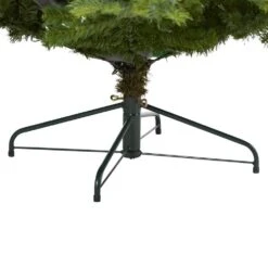 8 Ft. Pre-Lit North Carolina Spruce Artificial Christmas Tree With 650 Clear Lights -Holiday Glow Store nearly natural pre lit christmas trees t1888 1f 1000