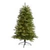 5 Ft. Pre-Lit Snowed Grand Teton Artificial Christmas Tree With 150 Clear Lights 2 5 Ft. Pre-Lit Snowed Grand Teton Artificial Christmas Tree With 150 Clear Lights -Holiday Glow Store nearly natural pre lit christmas trees t1967 64 1000
