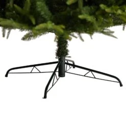 9 Ft. Colorado Mountain Fir Natural Look Artificial Christmas Tree With 900 Multi LED Lights And 4600 Bendable Branches -Holiday Glow Store nearly natural pre lit christmas trees t3260 fa 1000