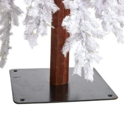 9 Ft. LED Holiday Red Santa Hat Artificial Christmas Tree With 600-Lights And 1992 Bendable Branches -Holiday Glow Store nearly natural pre lit christmas trees t3275 fa 1000