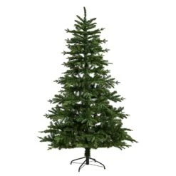 7 Ft. Montreal Spruce Artificial Christmas Tree With 650 Warm White LED Lights And 1575 Bendable Branches -Holiday Glow Store nearly natural pre lit christmas trees t3322 4f 1000