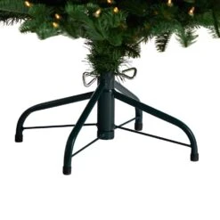 4 Ft. South Carolina Fir Artificial Christmas Tree With 250 Clear Lights And 752 Bendable Branches -Holiday Glow Store nearly natural pre lit christmas trees t3345 fa 1000