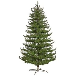 9 Ft. Vancouver Mountain Pine Artificial Christmas Tree With 750 Clear Lights And 2583 Bendable Branches -Holiday Glow Store nearly natural pre lit christmas trees t3352 4f 1000