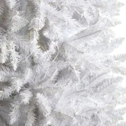 9 Ft. White Pre-Lit LED Slim Artificial Christmas Tree With 600 Warm White Lights 18 9 Ft. White Pre-Lit LED Slim Artificial Christmas Tree With 600 Warm White Lights -Holiday Glow Store nearly natural pre lit christmas trees t3363 44 1000