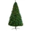 9 Ft. Northern Tip Artificial Christmas Tree With 650 Clear LED Lights And 1860 Bendable Branches -Holiday Glow Store nearly natural pre lit christmas trees t3388 64 1000