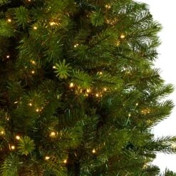 9.5 Ft. Slim Colorado Mountain Spruce Artificial Christmas Tree W/Warm White Micro LED Lights & 2528 Bendable Branches 13 9.5 Ft. Slim Colorado Mountain Spruce Artificial Christmas Tree W/Warm White Micro LED Lights & 2528 Bendable Branches -Holiday Glow Store nearly natural pre lit christmas trees t3514 1f 1000