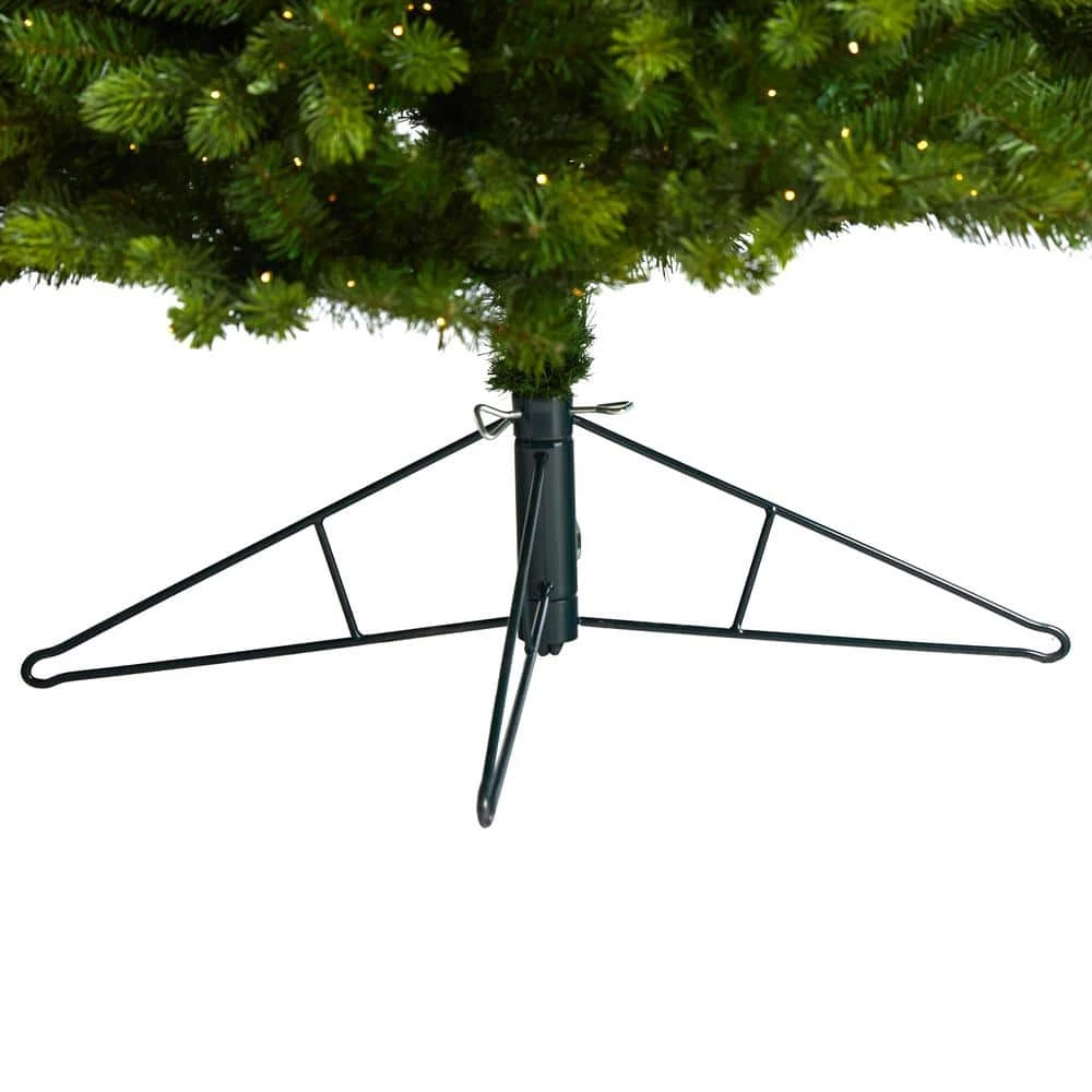 9.5 Ft. Slim Colorado Mountain Spruce Artificial Christmas Tree W/Warm White Micro LED Lights & 2528 Bendable Branches 7 9.5 Ft. Slim Colorado Mountain Spruce Artificial Christmas Tree W/Warm White Micro LED Lights & 2528 Bendable Branches - Image 5