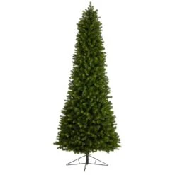 9.5 Ft. Slim Colorado Mountain Spruce Artificial Christmas Tree W/Warm White Micro LED Lights & 2528 Bendable Branches 12 9.5 Ft. Slim Colorado Mountain Spruce Artificial Christmas Tree W/Warm White Micro LED Lights & 2528 Bendable Branches -Holiday Glow Store nearly natural pre lit christmas trees t3514 4f 1000