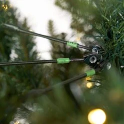 13 Ft. Pre-Lit LED Slim Green Mountain Pine Artificial Christmas Tree With 1360 Warm White Lights 3924 Bendable Branches 28 13 Ft. Pre-Lit LED Slim Green Mountain Pine Artificial Christmas Tree With 1360 Warm White Lights 3924 Bendable Branches -Holiday Glow Store nearly natural pre lit christmas trees t4534 76 1000