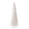 13 Ft. Pre-Lit LED Slim White Artificial Christmas Tree With 1350 Warm White LED Lights And 3924 Bendable Branches -Holiday Glow Store nearly natural pre lit christmas trees t4535 64 1000