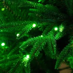 6 Ft. Pre-Lit Edmonton Fir Light Show Memory Shape Artificial Christmas Tree With Instant Connect Technology -Holiday Glow Store nearly natural pre lit christmas trees t4785 1d 1000