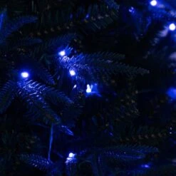 7 Ft. Pre-Lit Edmonton Fir Light Show Memory Shape Artificial Christmas Tree With Instant Connect Technology -Holiday Glow Store nearly natural pre lit christmas trees t4786 40 1000