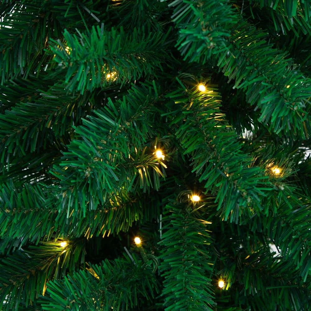 8 Ft. Pre-Lit Holiday Green Pine Archway Artificial Christmas Tree With 650 Multi-function Warm White LED Lights 8 8 Ft. Pre-Lit Holiday Green Pine Archway Artificial Christmas Tree With 650 Multi-function Warm White LED Lights - Image 6