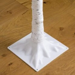 4 Ft. 6 Ft. 8 Ft. Pre-Lit Artificial White Birch Trees With LED Lights - (Set Of 3) -Holiday Glow Store nearly natural pre lit christmas trees t5101 66 1000