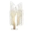 7 Ft. Pre-Lit Artificial White Willow Tree With 400-Cool White LED Light -Holiday Glow Store nearly natural pre lit christmas trees t5207 64 1000