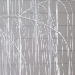 7 Ft. Pre-Lit Artificial White Willow Tree With 400-Cool White LED Light -Holiday Glow Store nearly natural pre lit christmas trees t5207 66 1000