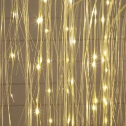 7 Ft. Pre-Lit Artificial White Willow Tree With 400-Cool White LED Light -Holiday Glow Store nearly natural pre lit christmas trees t5207 76 1000