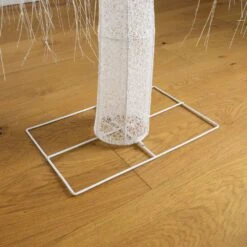 7 Ft. Pre-Lit Artificial White Willow Tree With 400-Cool White LED Light -Holiday Glow Store nearly natural pre lit christmas trees t5207 d4 1000