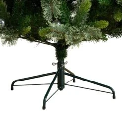 7.5 Ft. Artificial Christmas Tree With 450-Warm White Clear Globe Bulbs And LED Lights -Holiday Glow Store nearly natural pre lit christmas trees t5379 66 1000