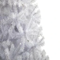 6 Ft. White Artificial Christmas Tree 12 6 Ft. White Artificial Christmas Tree -Holiday Glow Store nearly natural unlit christmas trees t1722 1f 1000