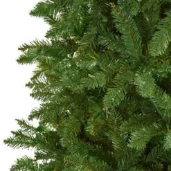 9 Ft. Slim Green Mountain Pine Artificial Christmas Tree With 1860 Bendable Branches -Holiday Glow Store nearly natural unlit christmas trees t4492 4f 1000