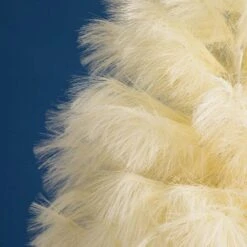 4 Ft. Unlit White Pampas Grass Artificial Christmas Tree -Holiday Glow Store nearly natural unlit christmas trees t4782 fa 1000