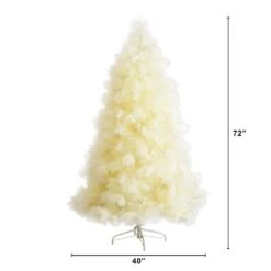 6 Ft. Unlit White Pampas Grass Artificial Christmas Tree 19 6 Ft. Unlit White Pampas Grass Artificial Christmas Tree -Holiday Glow Store nearly natural unlit christmas trees t4784 c3 1000